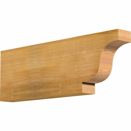 Ekena Millwork Newport Rough Sawn Rafter Tail, Western Red Cedar, 4"W x 12"H x 36"L RFT04X12X36NEW00RWR